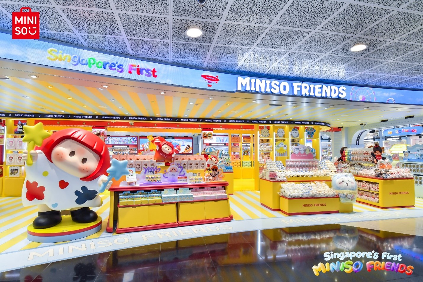 Singapore’s First MINISO FRIENDS to Open at VivoCity, Launching an Immersive IP Playground with YOYO’s First Overseas Exhibition