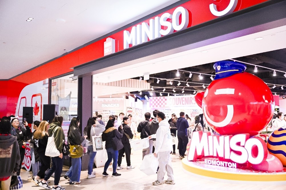 MINISO Unveils its Largest Canadian Store at West Edmonton Mall