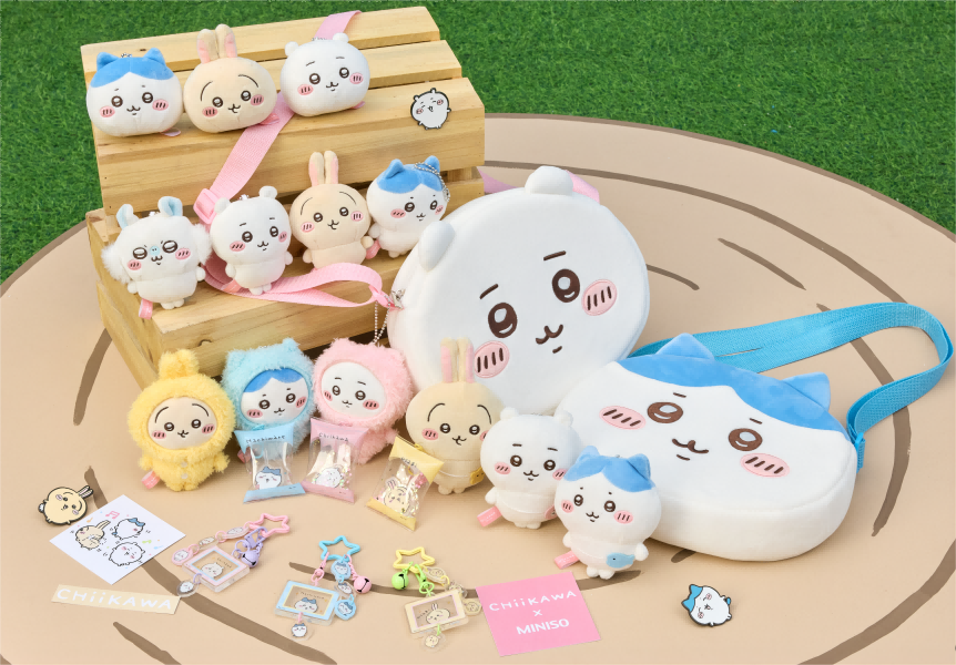 中国限定】chiikawa × MINISO桜シリーズ ハチワレ 4点セット