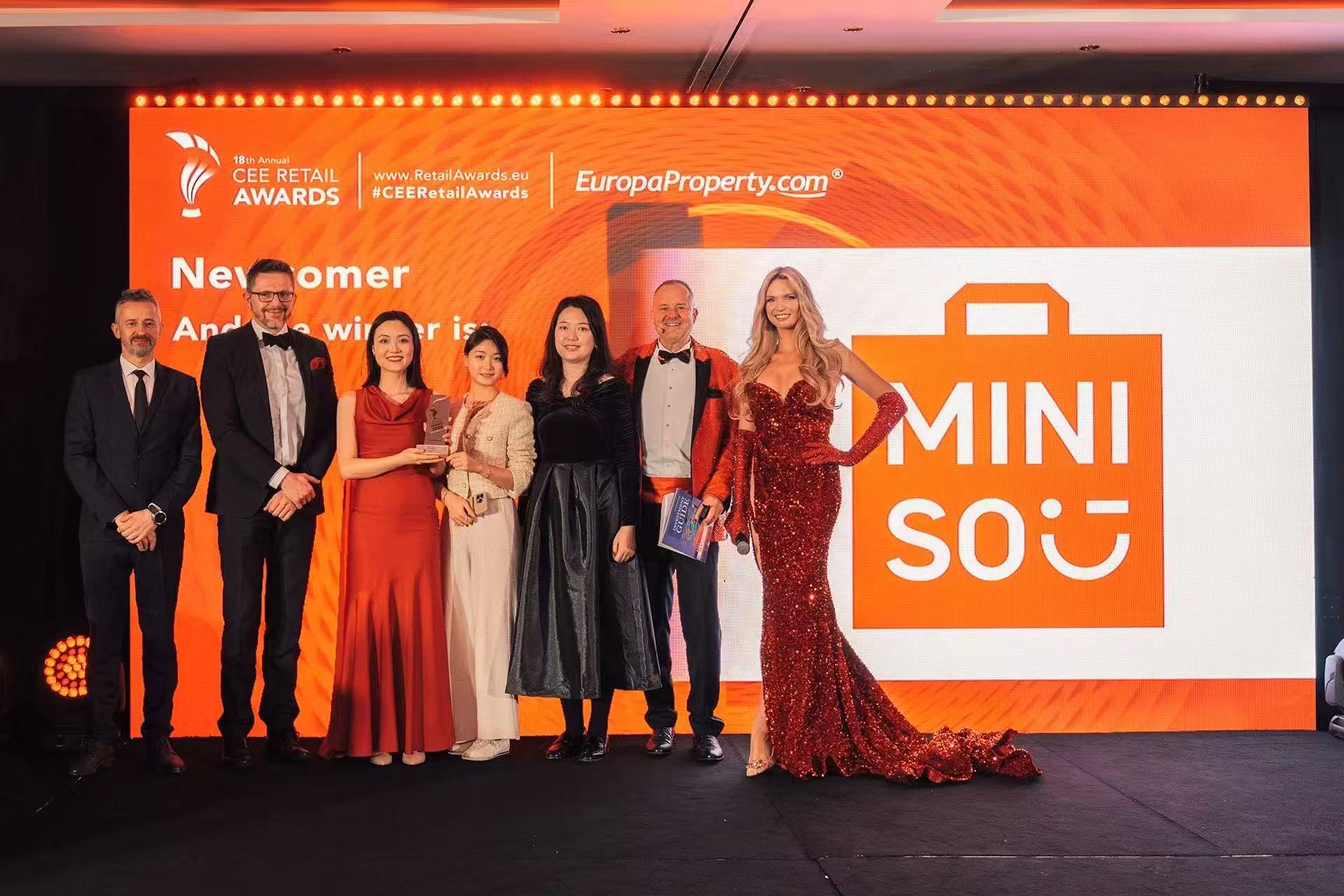 MINISO Wins CEE Retail Awards Honor, Earning Industry Recognition for Continued European Expansion